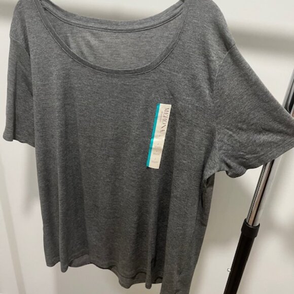Gray Merona T-Shirt size 2 - Picture 3 of 4